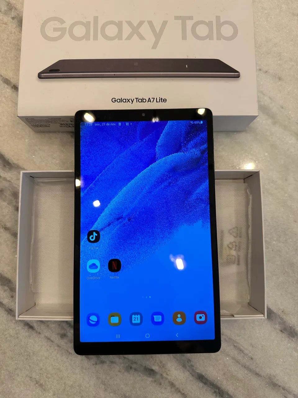 Tablet Samsung Galaxy Tab A7 Lite 8.7  32gb 3gb Ram Grafite - Foto 3