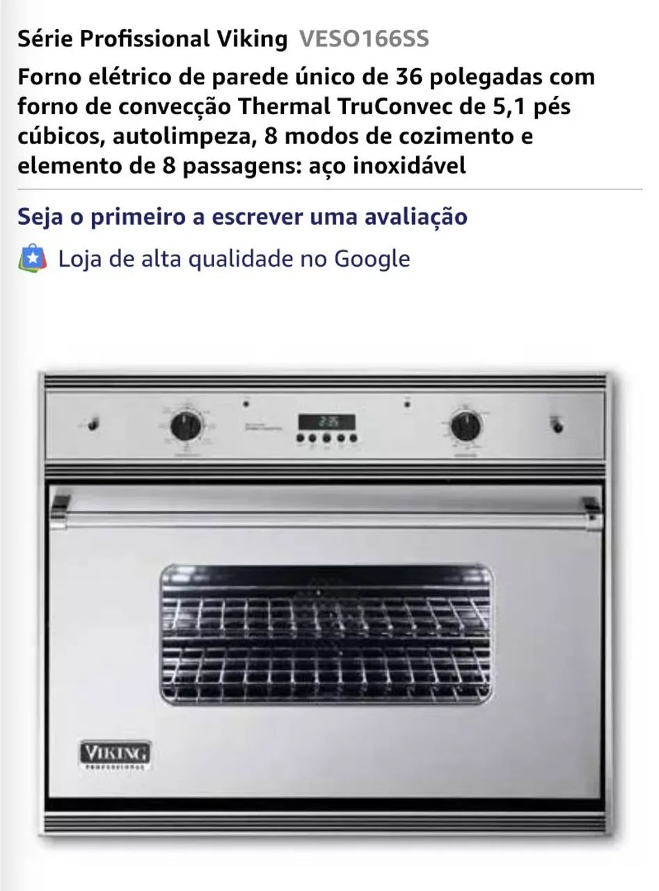 Forno Elétrico Viking Profissional 
