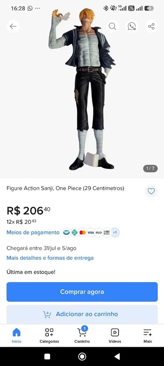 Figure Action Sanji, One Piece (29 Centímetros) - Foto 3