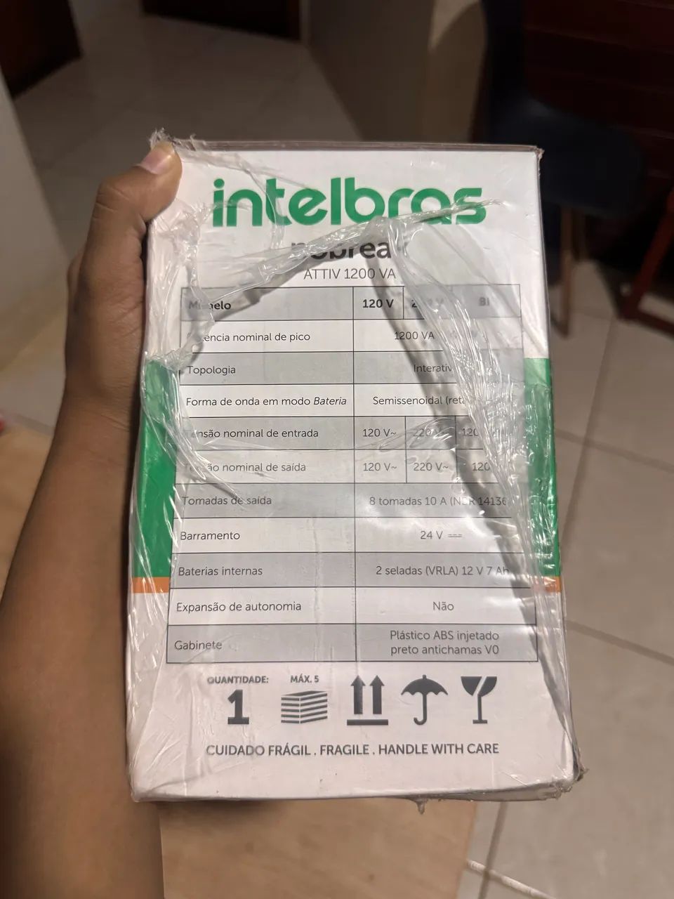 Nobreak Intelbras 1200VA 600W bivolt  - Foto 2