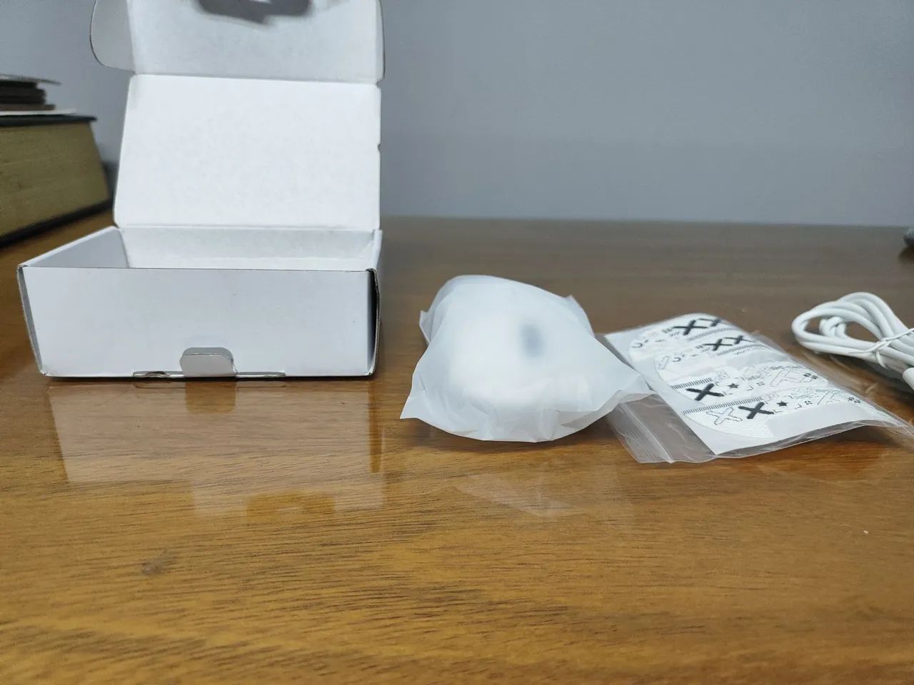 Mouse smailwolf rs7 novo branco - Foto 5