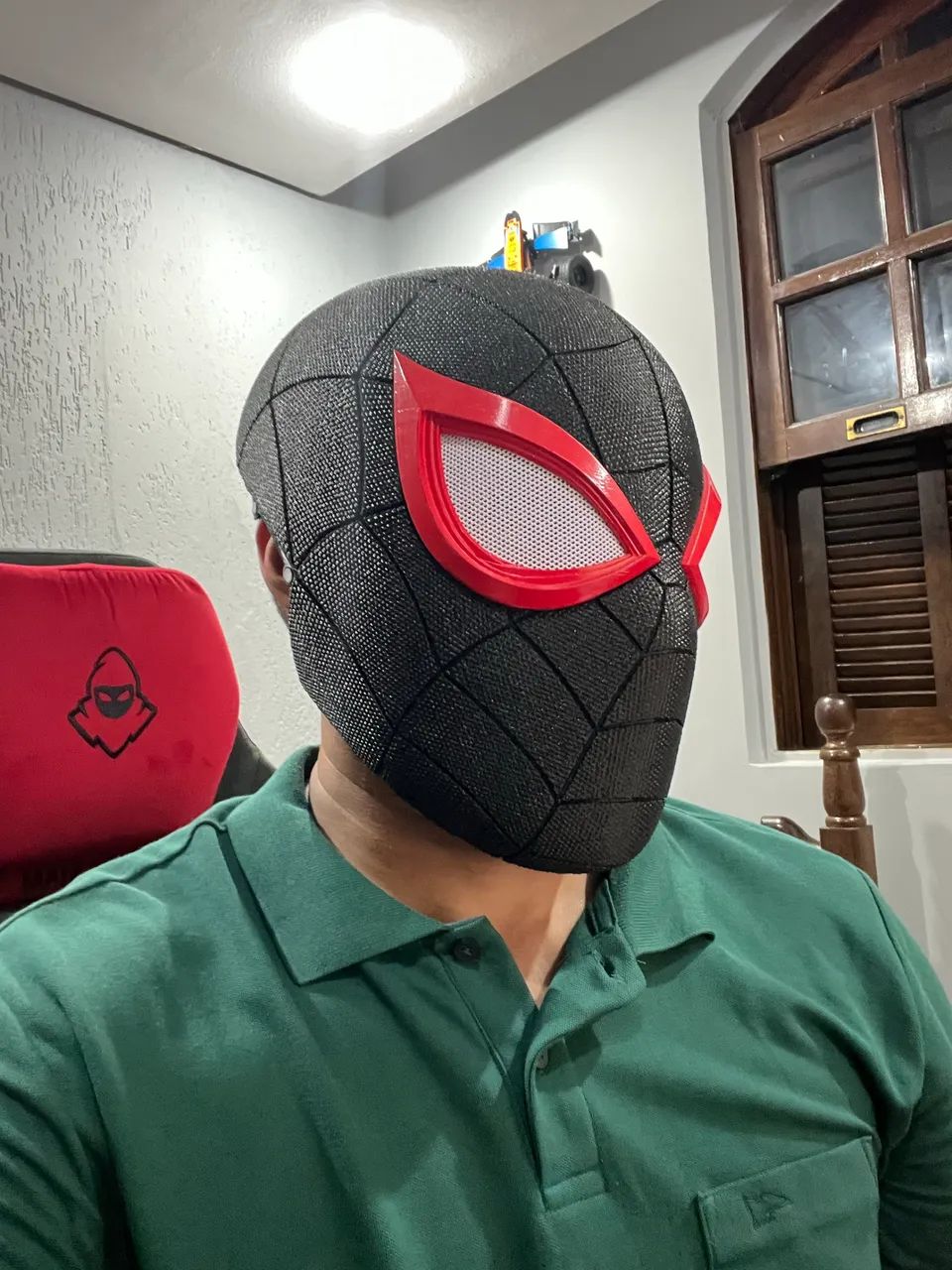 Máscara miles Morales - Foto 2