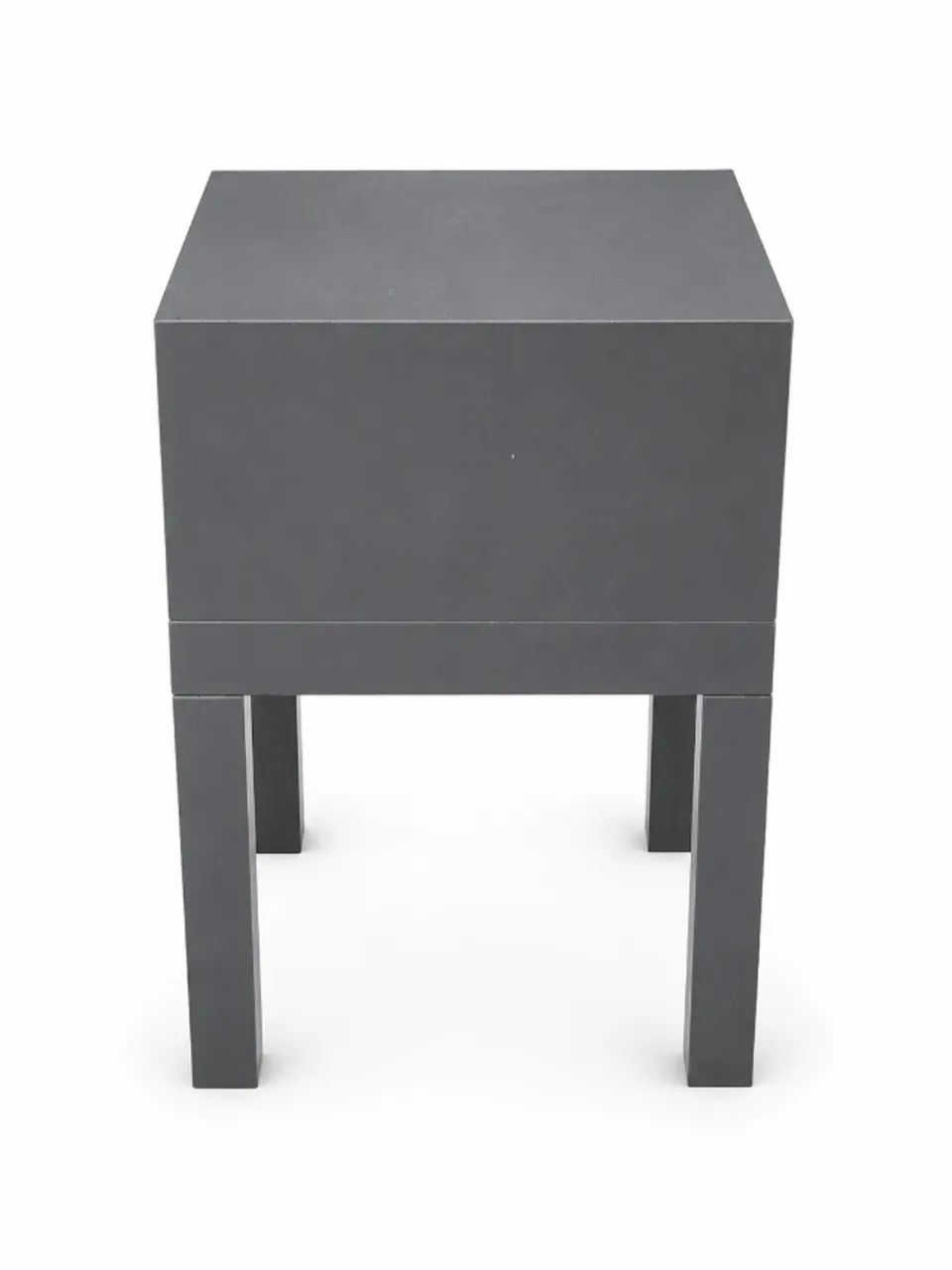 MESA LATERAL EM MDF GRAFITE - Foto 2