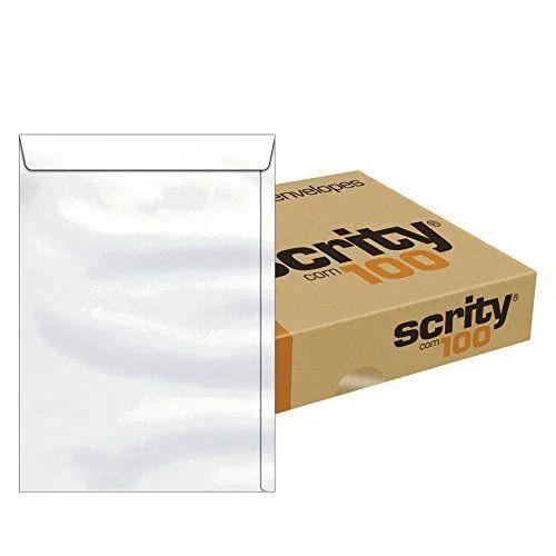 Envelope Saco Off Set Branco SOF723 162X229 Scrity 100 Unidades - Foto 4
