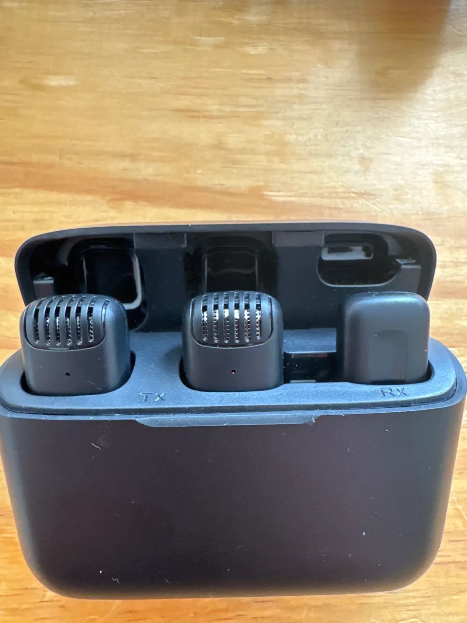 Microfone de lapela duplo s/fio J13 tipo C Android e IPhone - Foto 5
