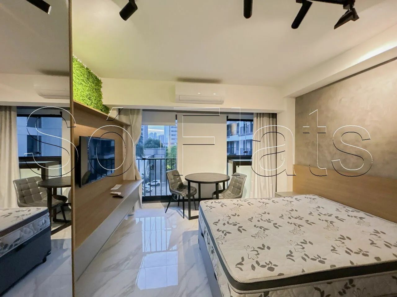 Studio B.side Faria Lima, flat disponível para venda com 24m² e 01 dormitório.