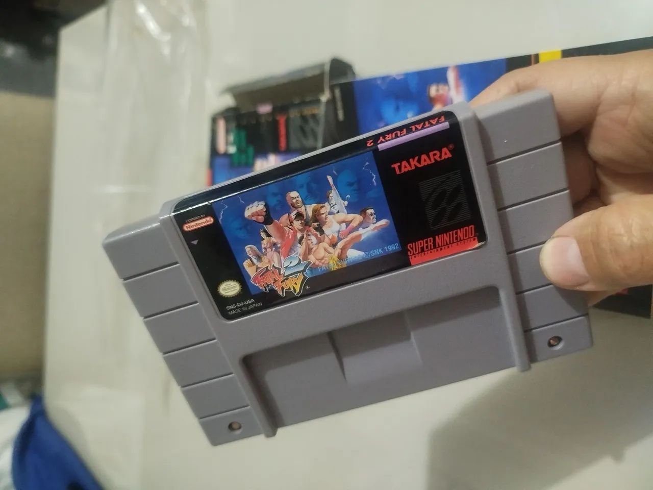 Fatal Fury 2 na caixa original  com manual  - Foto 3