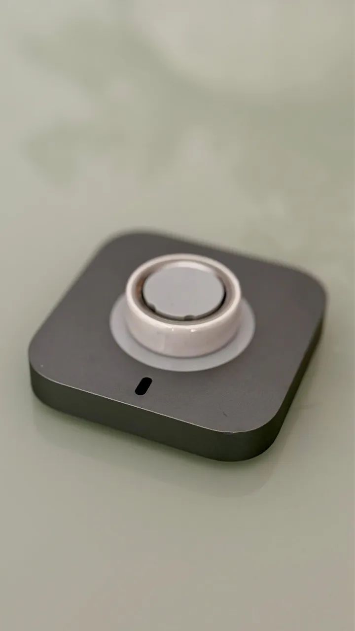 Oura Ring 4 Cerâmica Branca - Tamanho 5