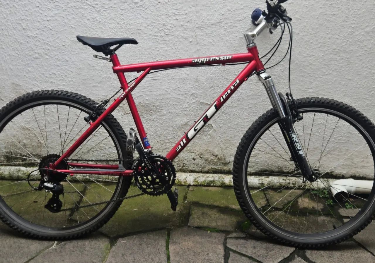 Mountain Bike GT Aggressor - Quadro Triple Triangle (Relíquia