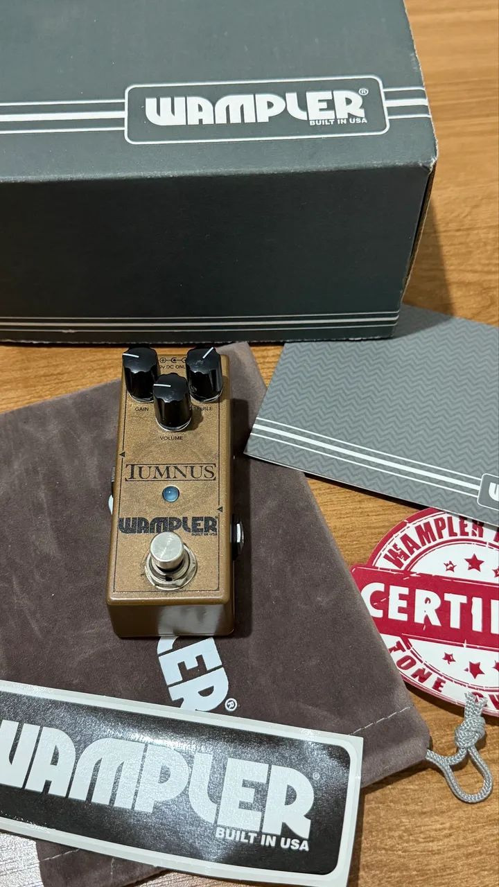 Pedal Wampler Tumnus - o melhor clone do Klon Centaur