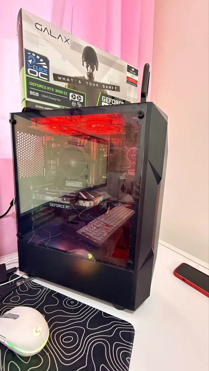 Pc Gamer Ryzen 5 5600 + RTX 3050