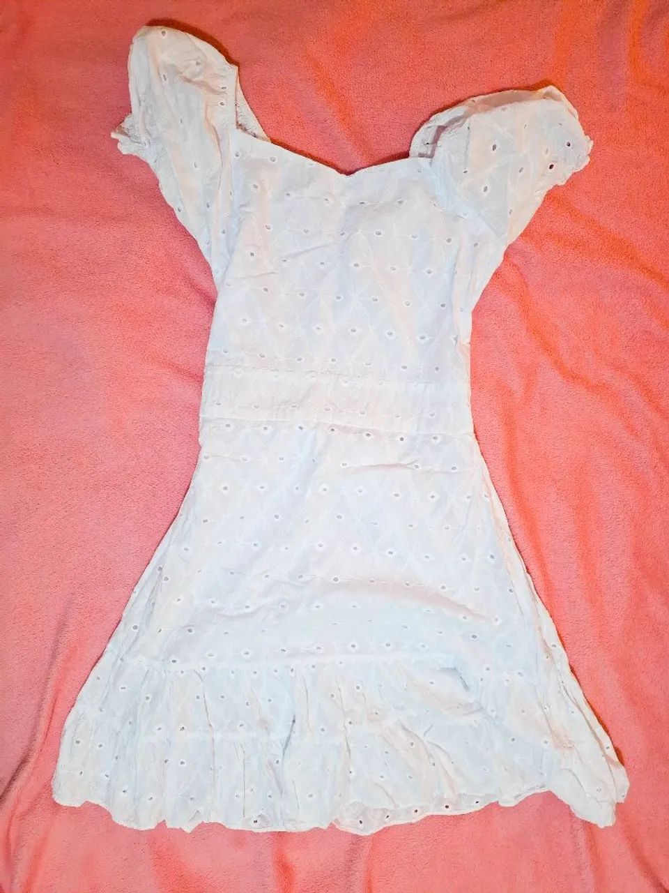 Vestido branco leise