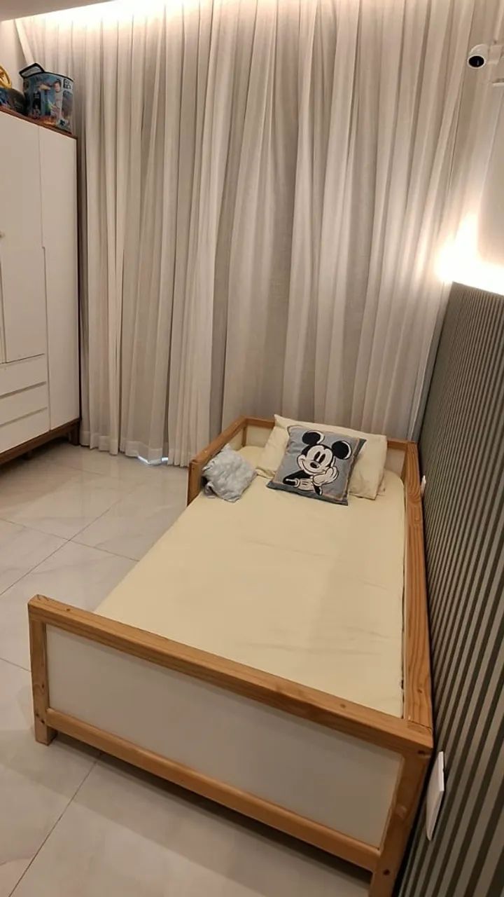 Cama montessoriana solteiro, excelente estado - Foto 2