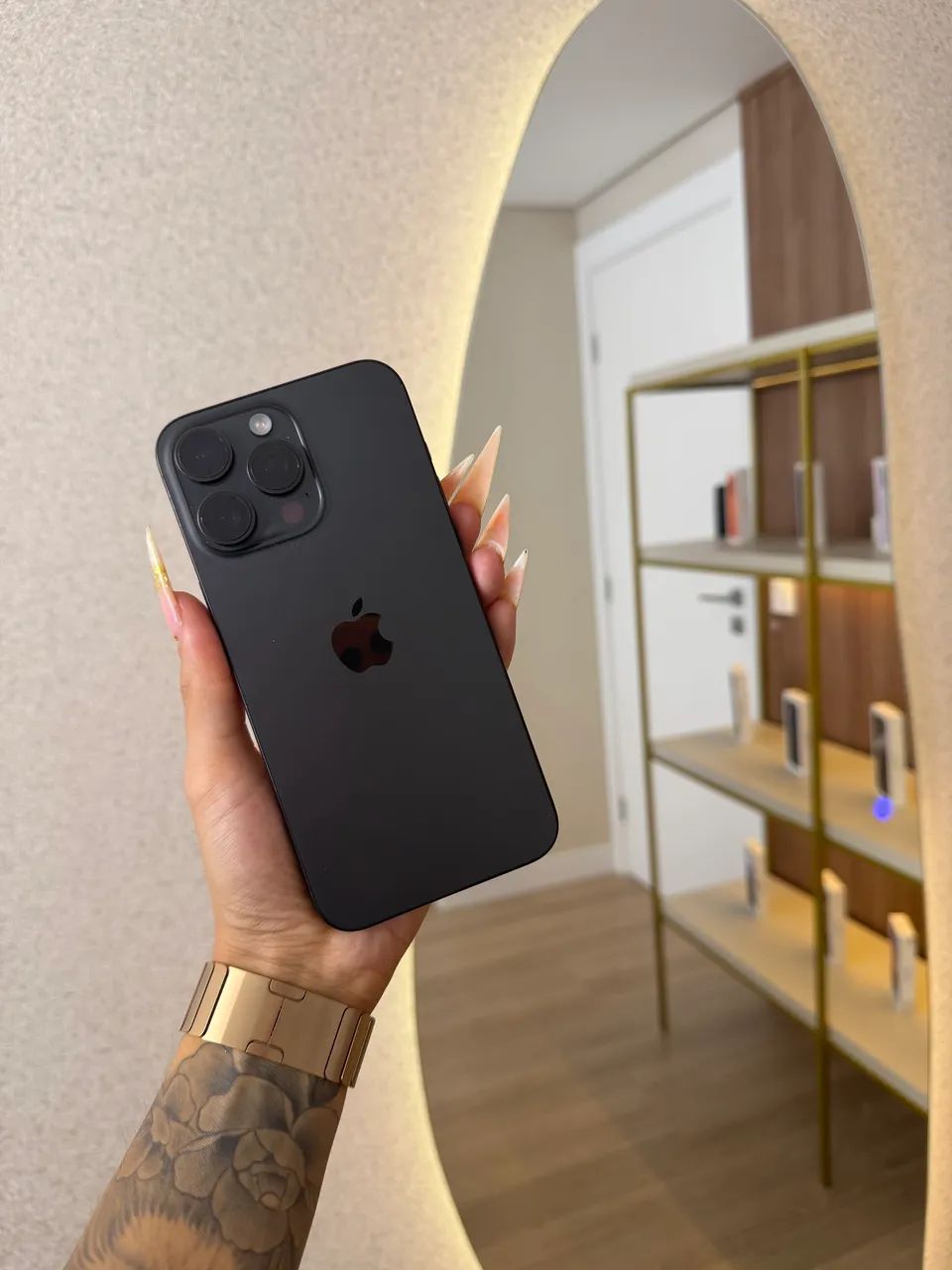 iPhone 15 Pro Max 256GB Preto  - Foto 2