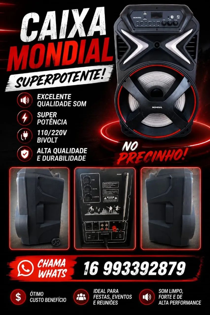 CAIXA DE SOM