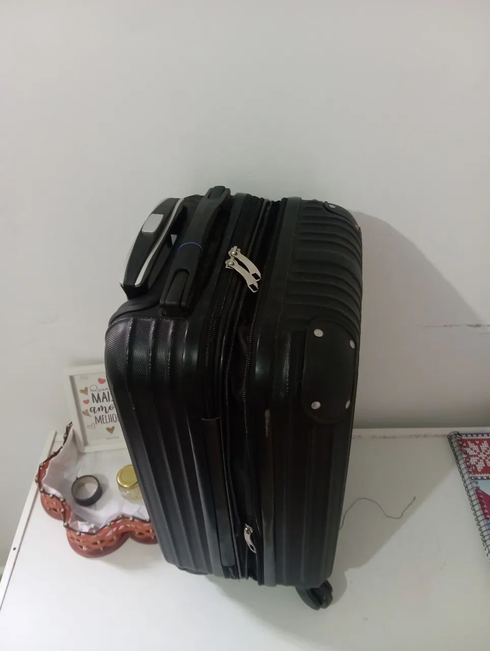 Mala de viagem 10kg cor preta - Foto 2