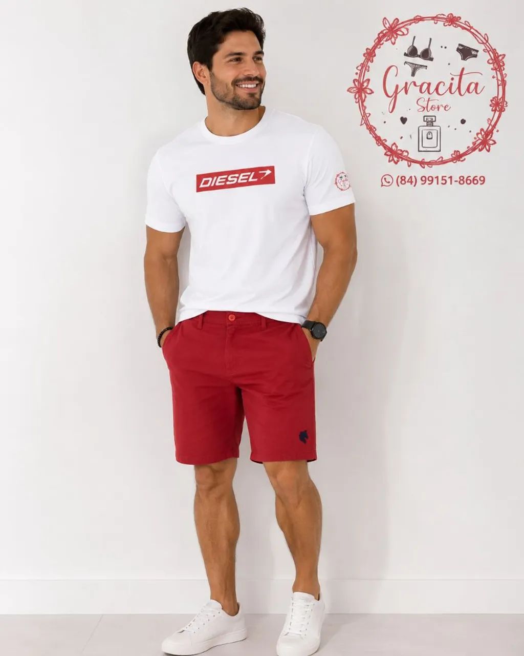 Conjunto Camiseta e Bermuda 