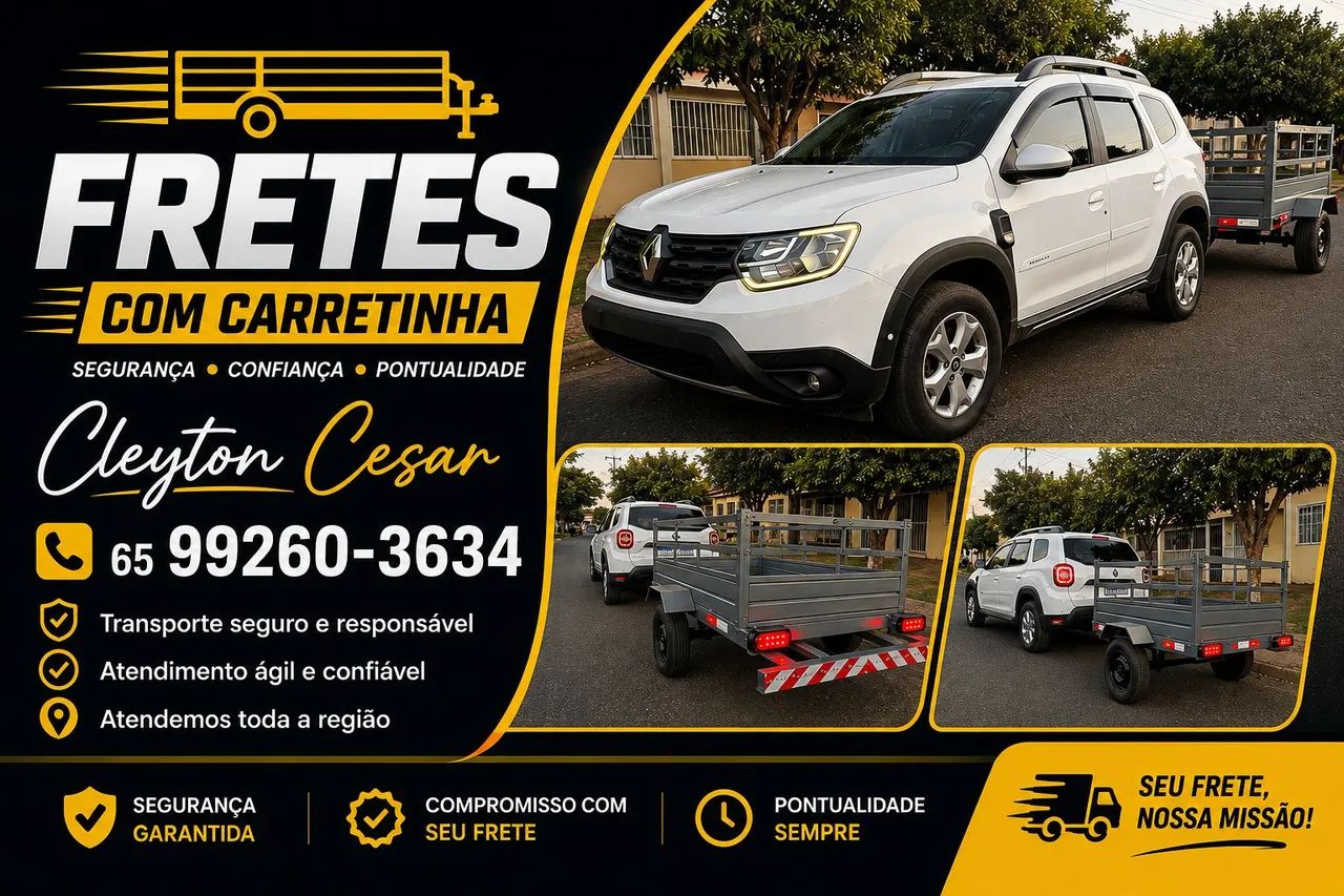R$ 130,00 Fretes - região de Várzea grande e Cuiabá - Foto 2