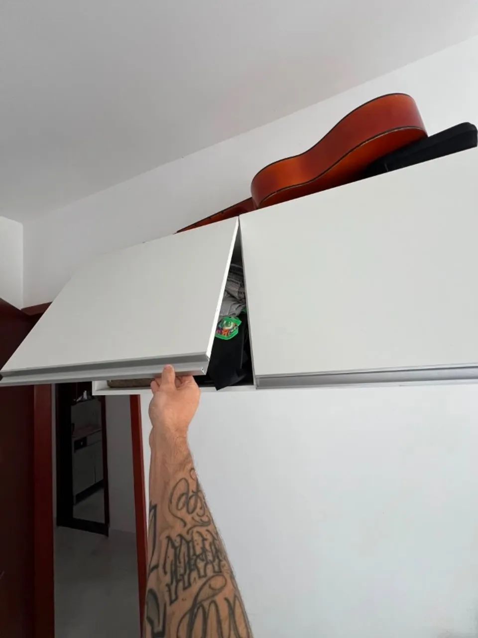 Conjunto de Móveis MDF para Quarto - Guarda-Roupa e Aéreo - Foto 4