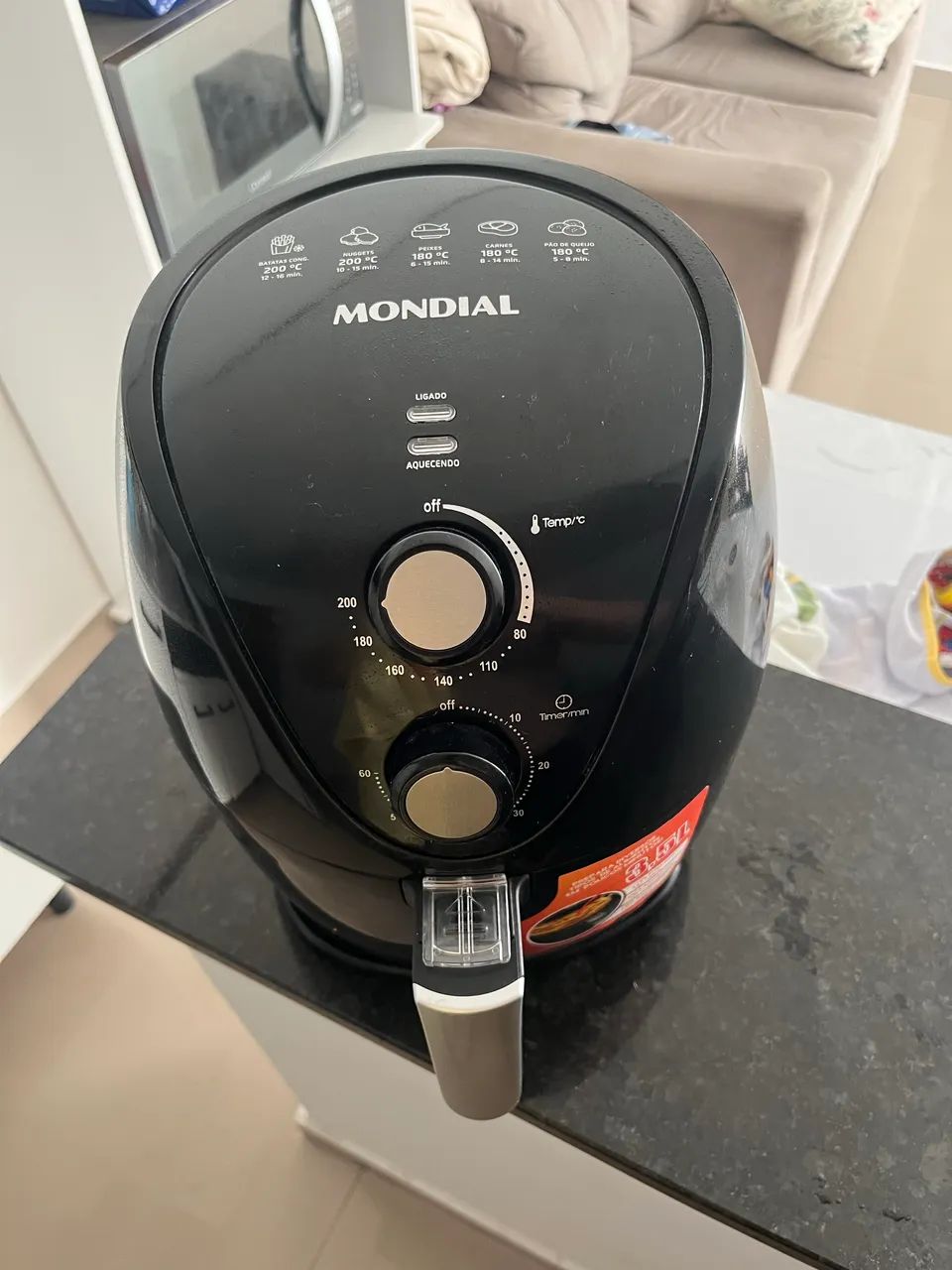 Air fryer Mondial 3,5L Practic - Foto 4