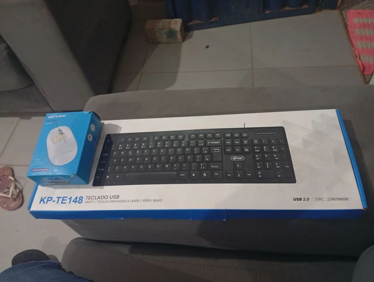 Vende-se kit teclado+mouse para computador ou notebook 