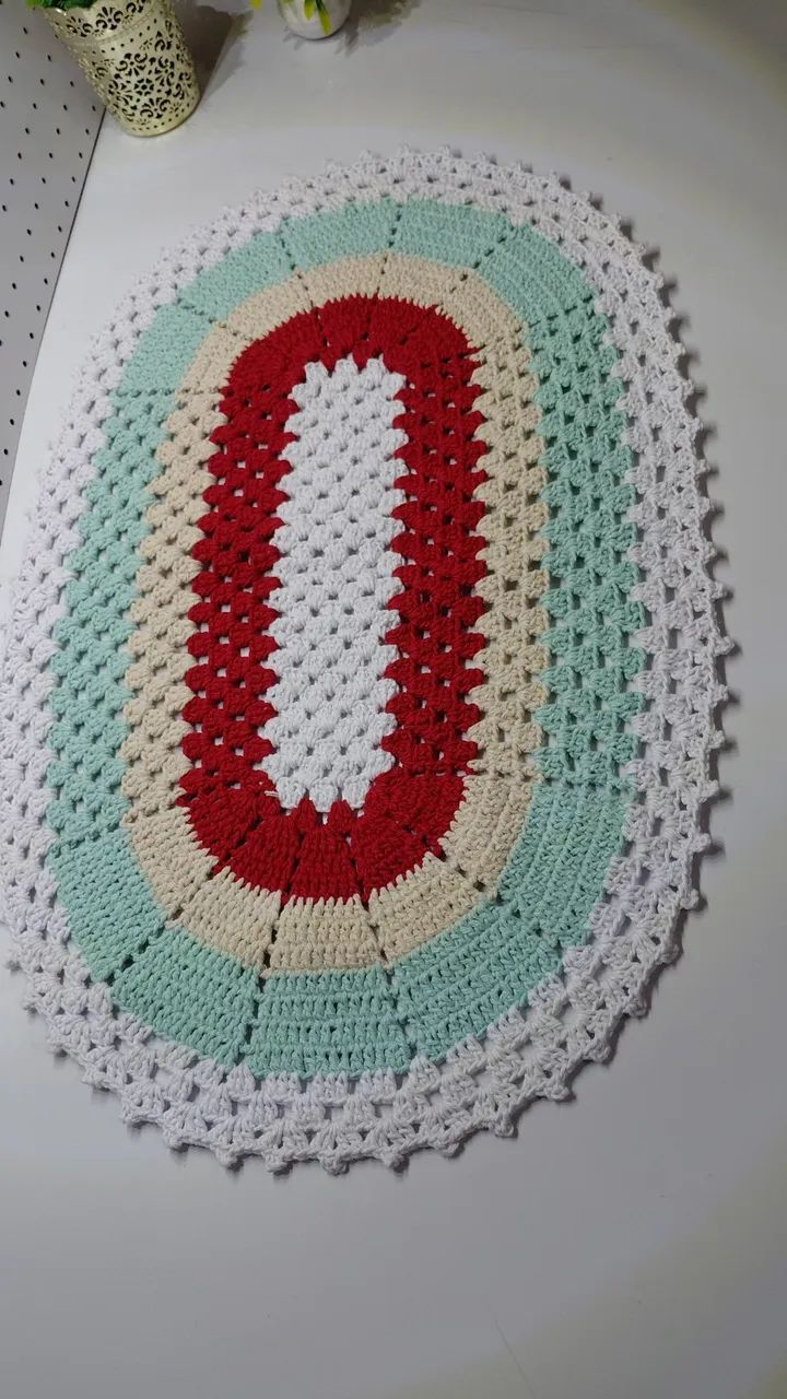 Tapete em croche  - Foto 4