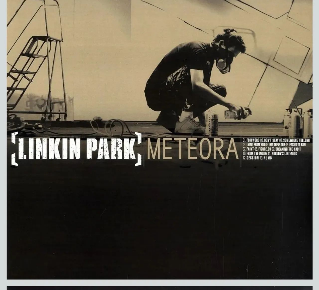 Disco Linkin Park Meteoro lacrado 