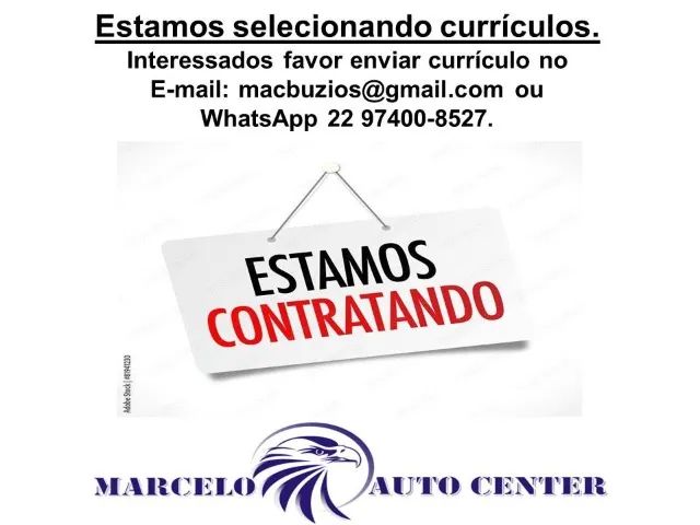 ESTAMOS SELECIONANDO CURRÍCULOS