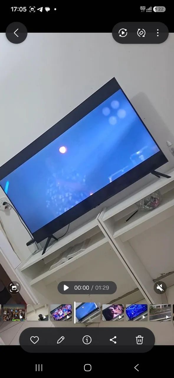 Desapego de tv Samsung de 50 polegadas smart 