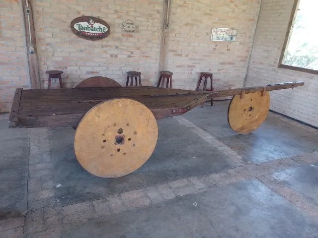 Carro de boi para decoração