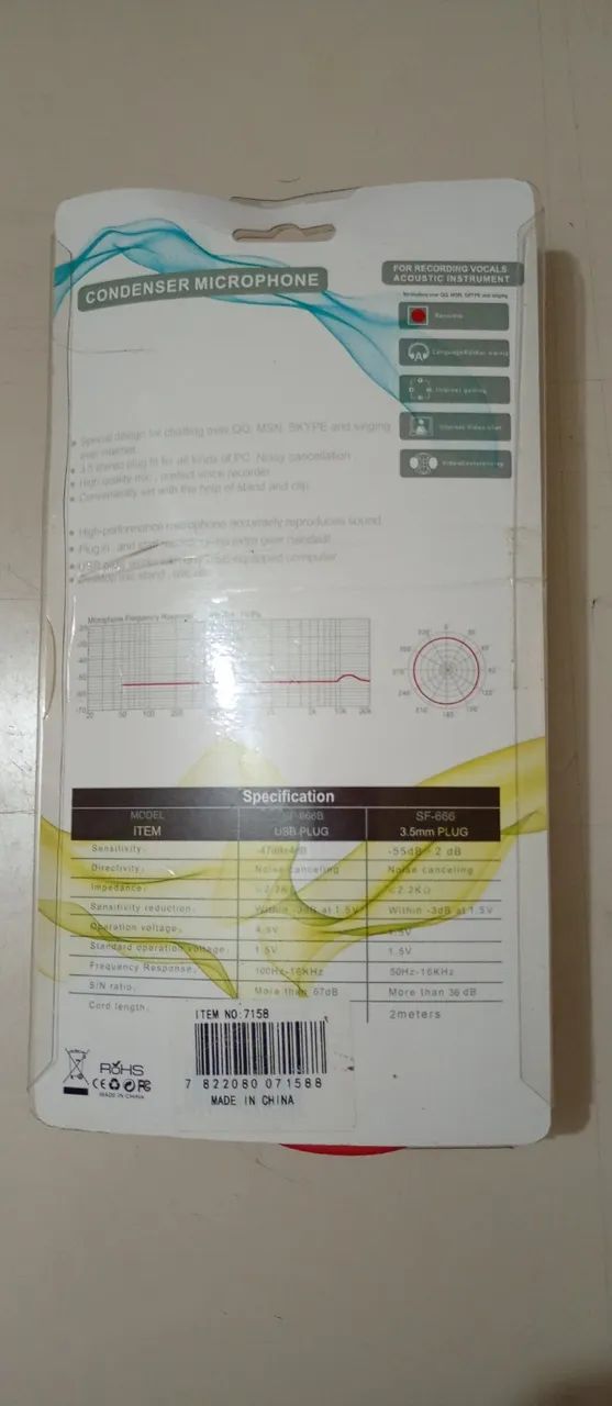 Microfone Condensador  - Foto 2
