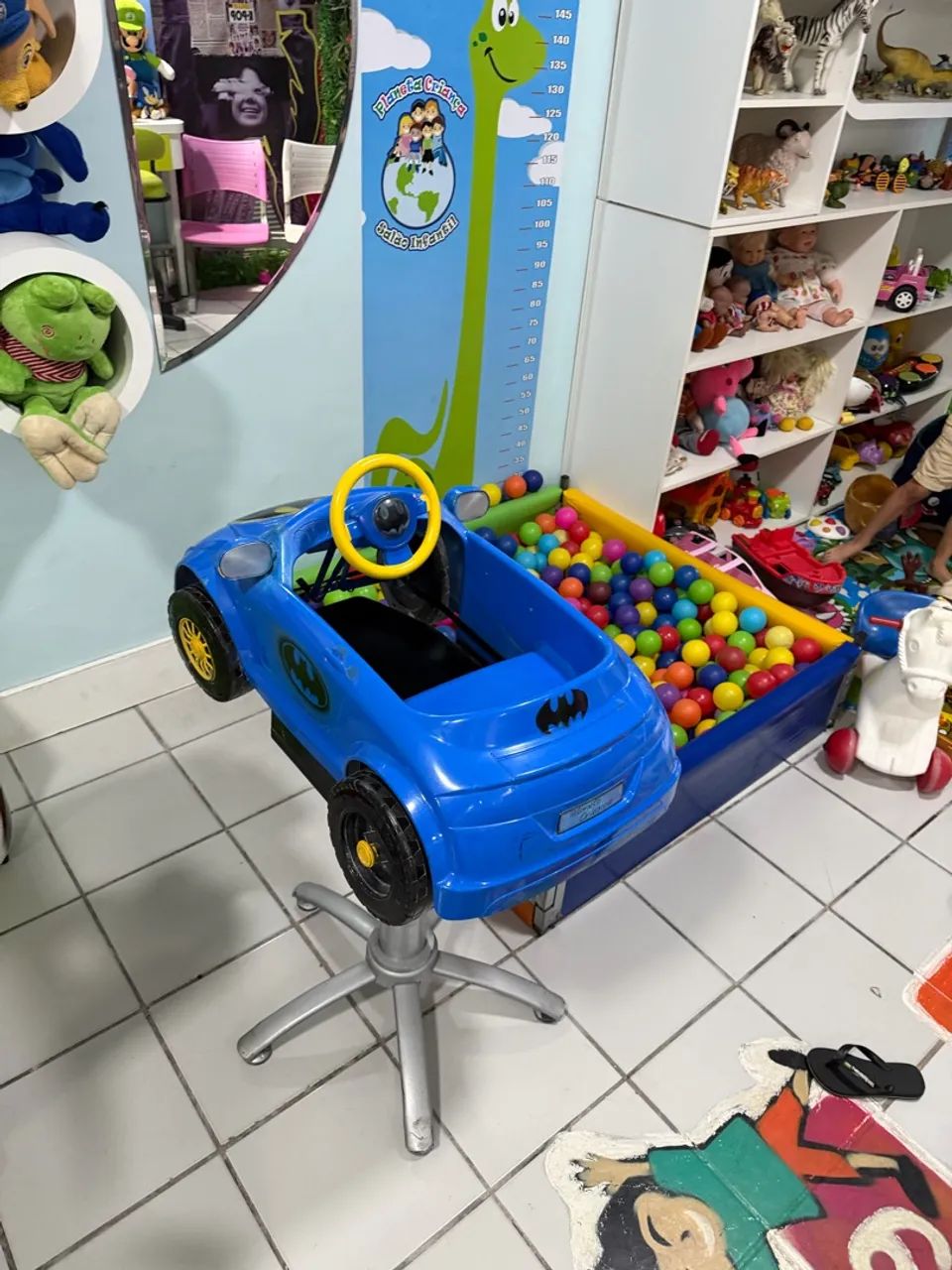 Carrinho para corte de cabelo infantil  - Foto 2