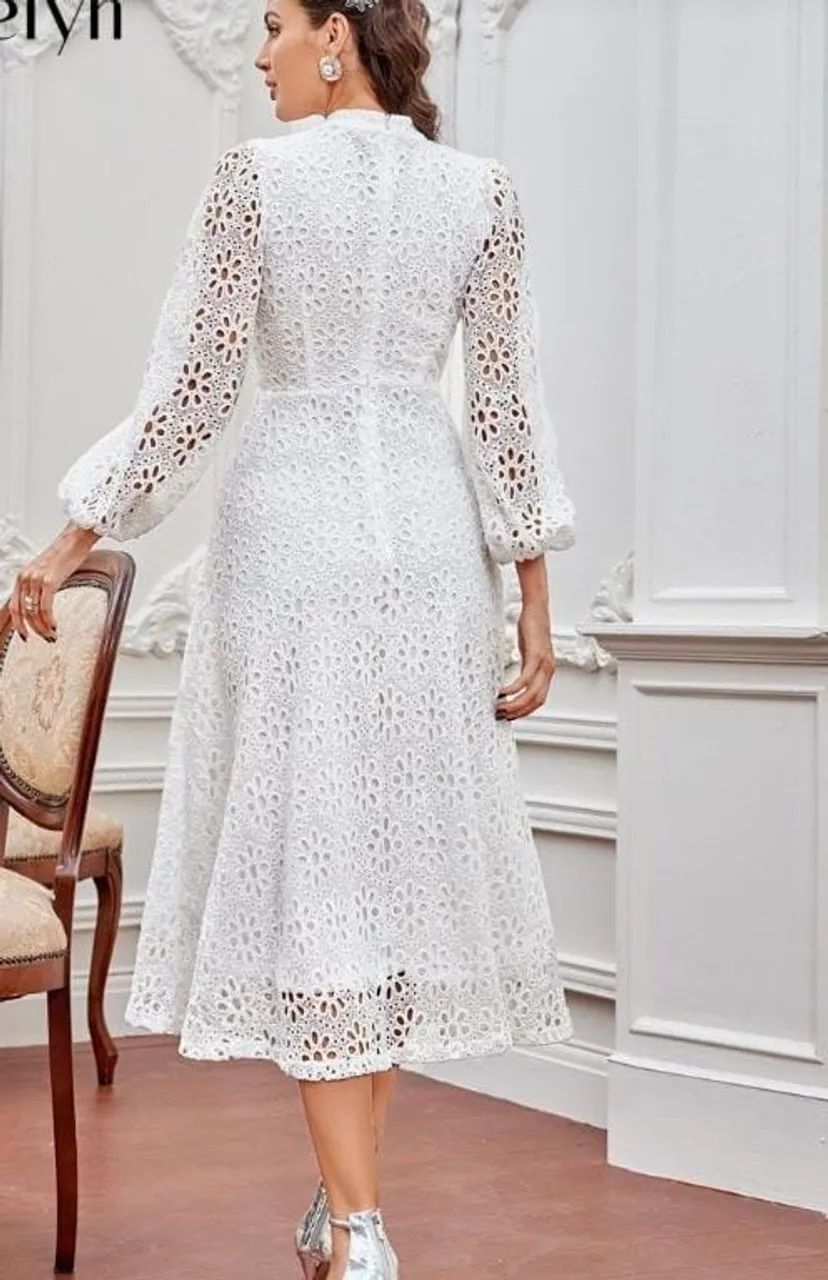 VESTIDO BRANCO PLUS SIZE - Foto 2