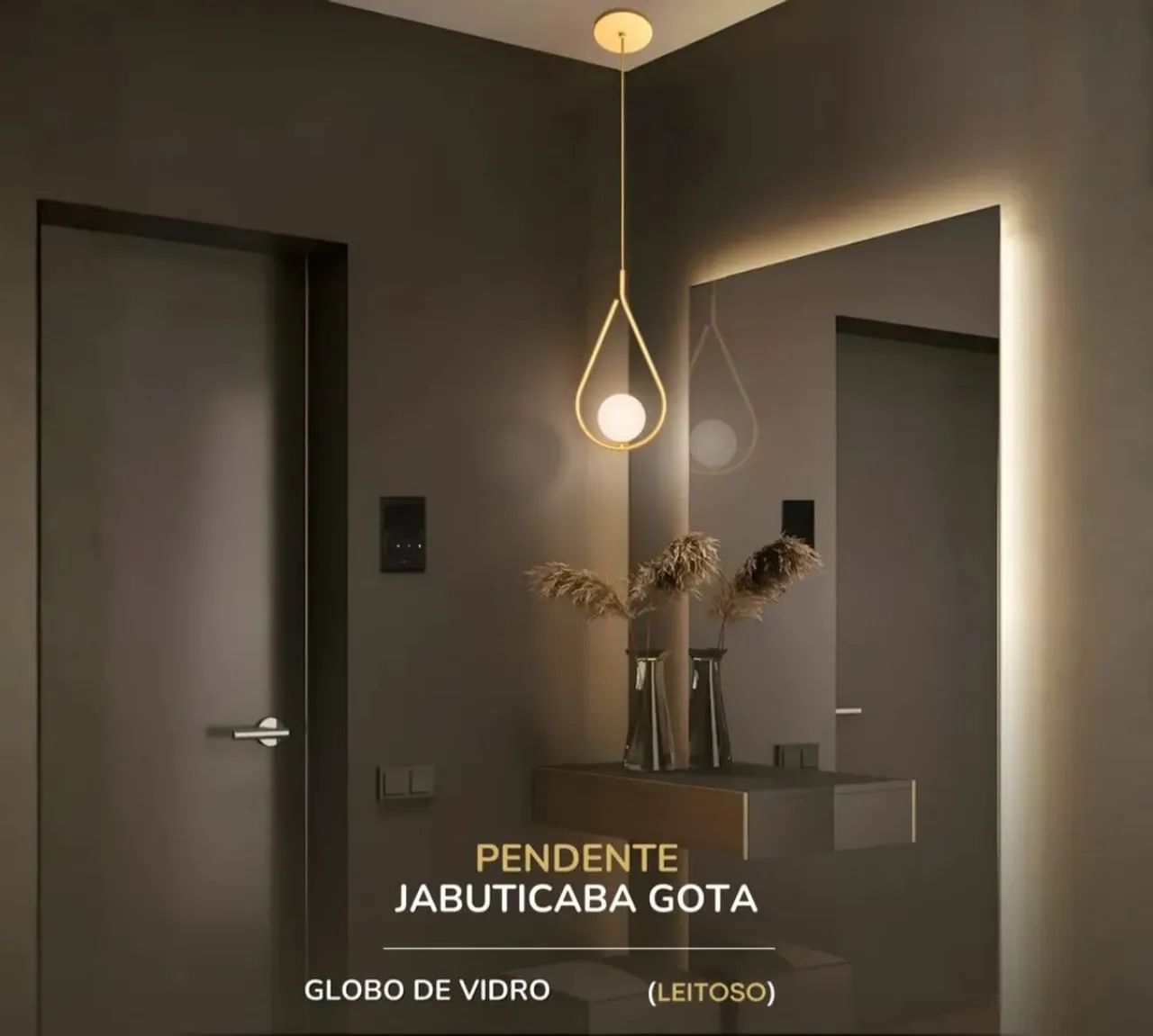 Pendente jabuticaba sem o Globo  - Foto 3
