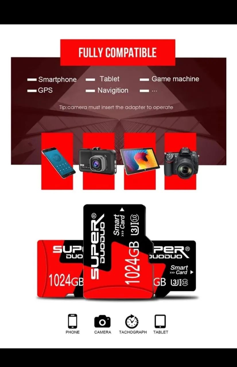 Micro sd Superduoduo Ultra 512gb - Foto 3