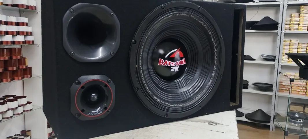 CAIXA TRIO HYNOR 1000RMS POL