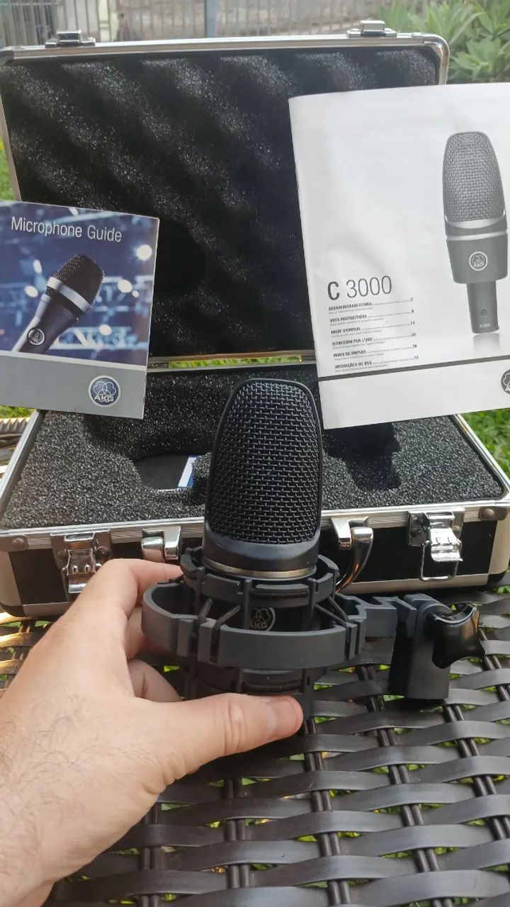Microfone condensador AKG C3000 - Foto 5