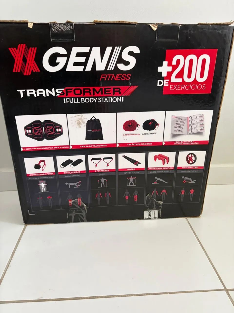 Plataforma de Exercícios Genis - Full Body Station - Foto 2