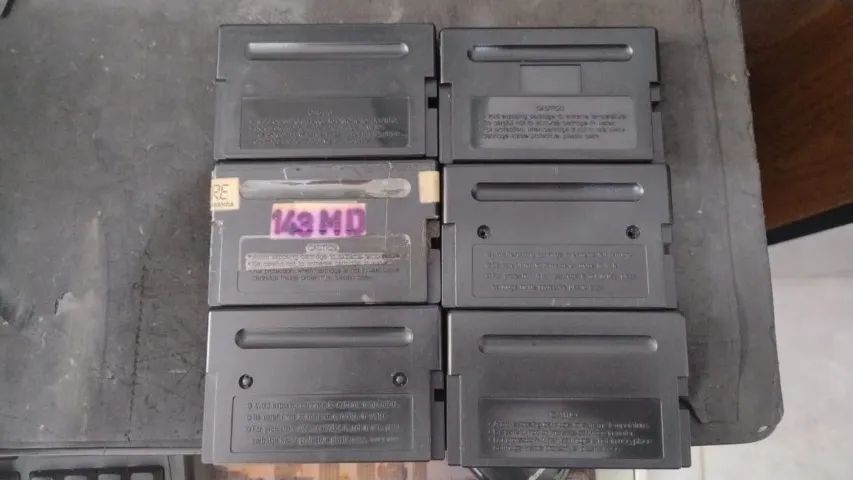 Mega Drive 3 + 6 Jogos + 2 Controles - Funcionando! - Foto 5