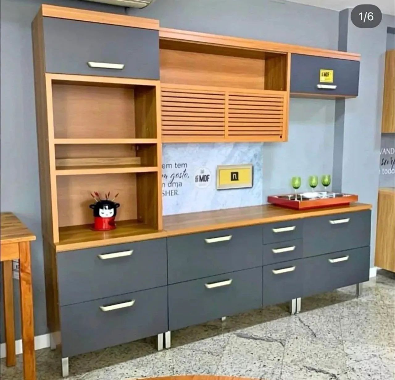 COZINHA PRINCESA COMPLETA MDF - Foto 3