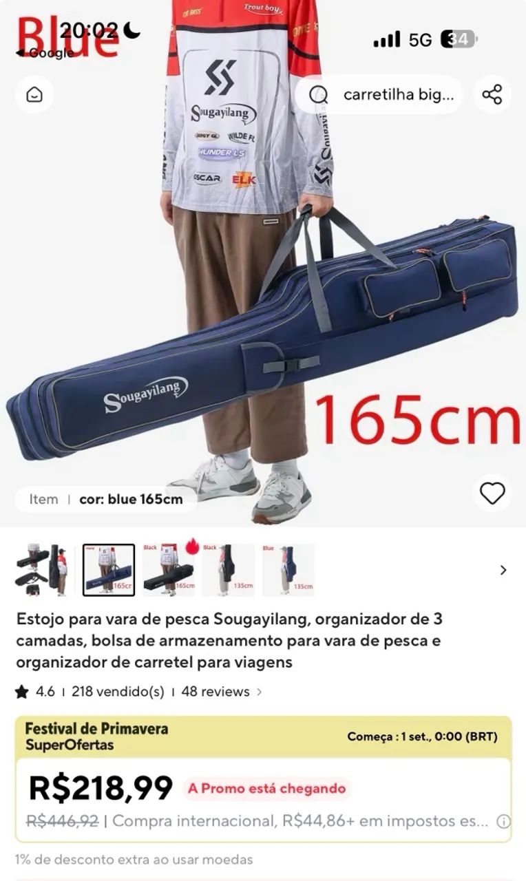 Bolsa de pesca 