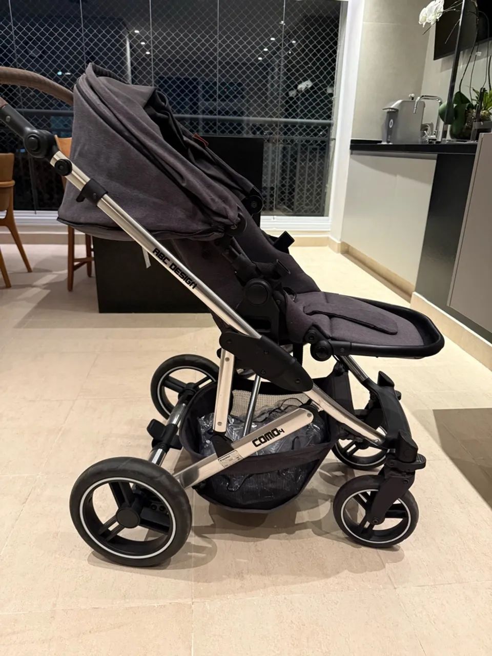 Vendo carrinho de bebê ABC Design - conjunto completo!