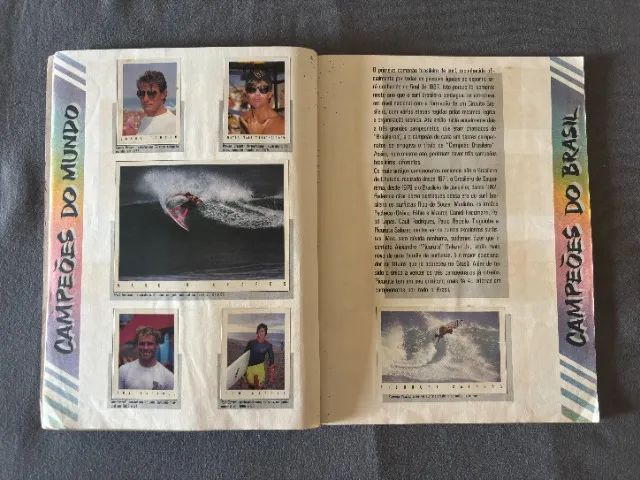 Álbum de Figurinhas Surf 1987 Completo - Editora Multi - Foto 3