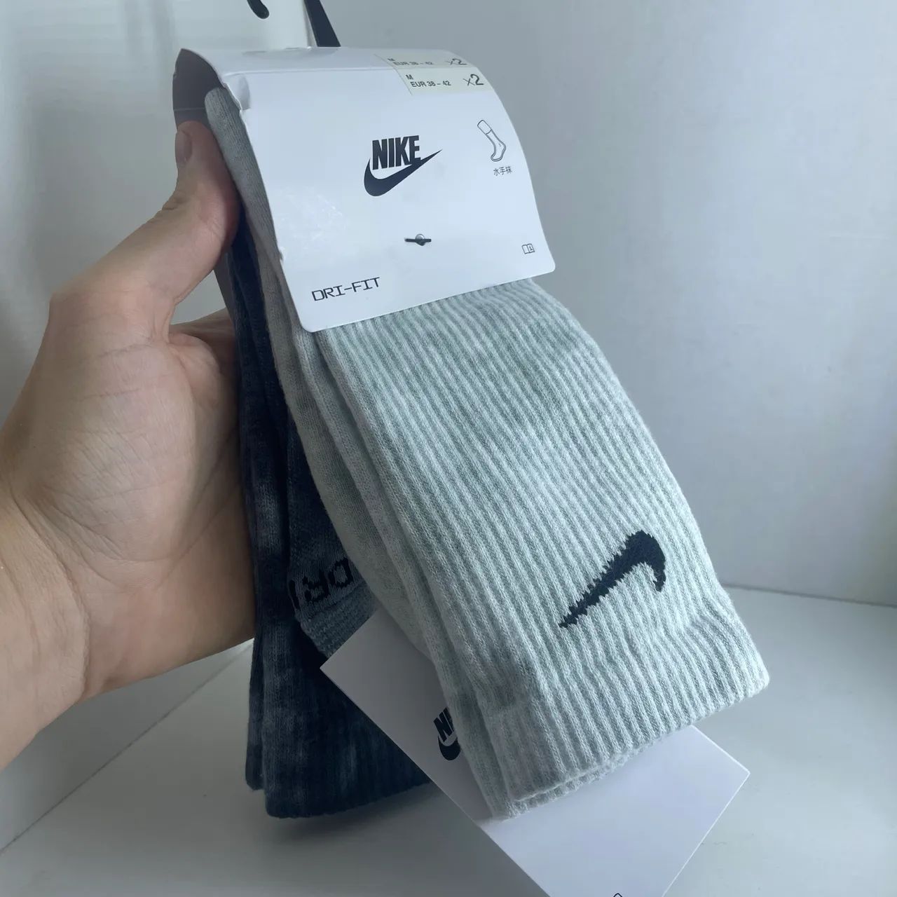 2 pares de Meias Nike tie dye 