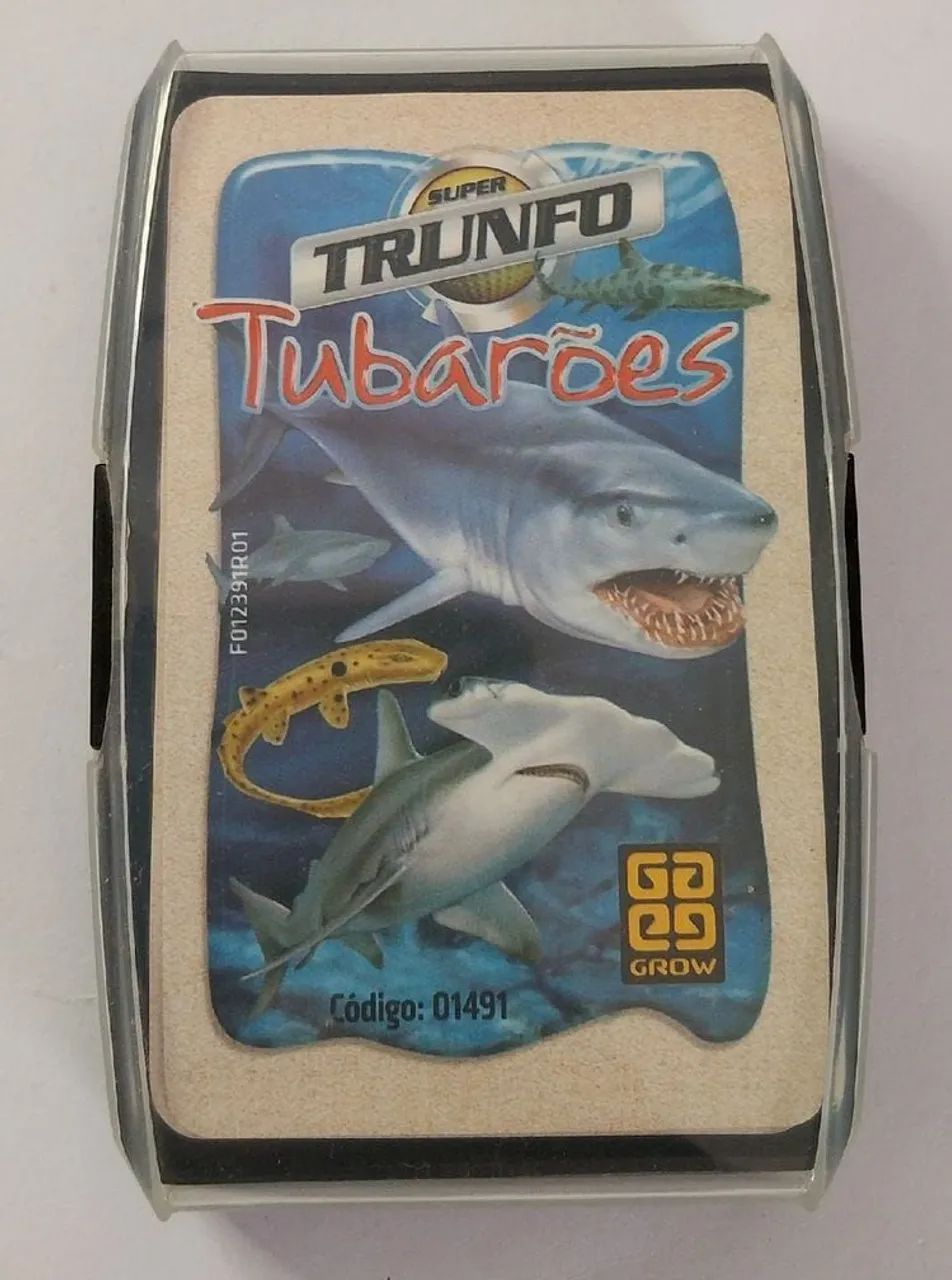 Jogo de Cartas Tubarões - Completo