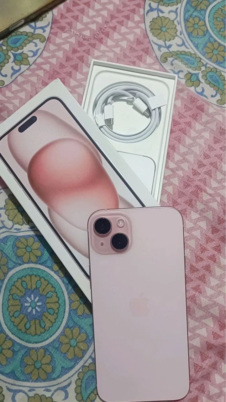 iPhone 15 novo!