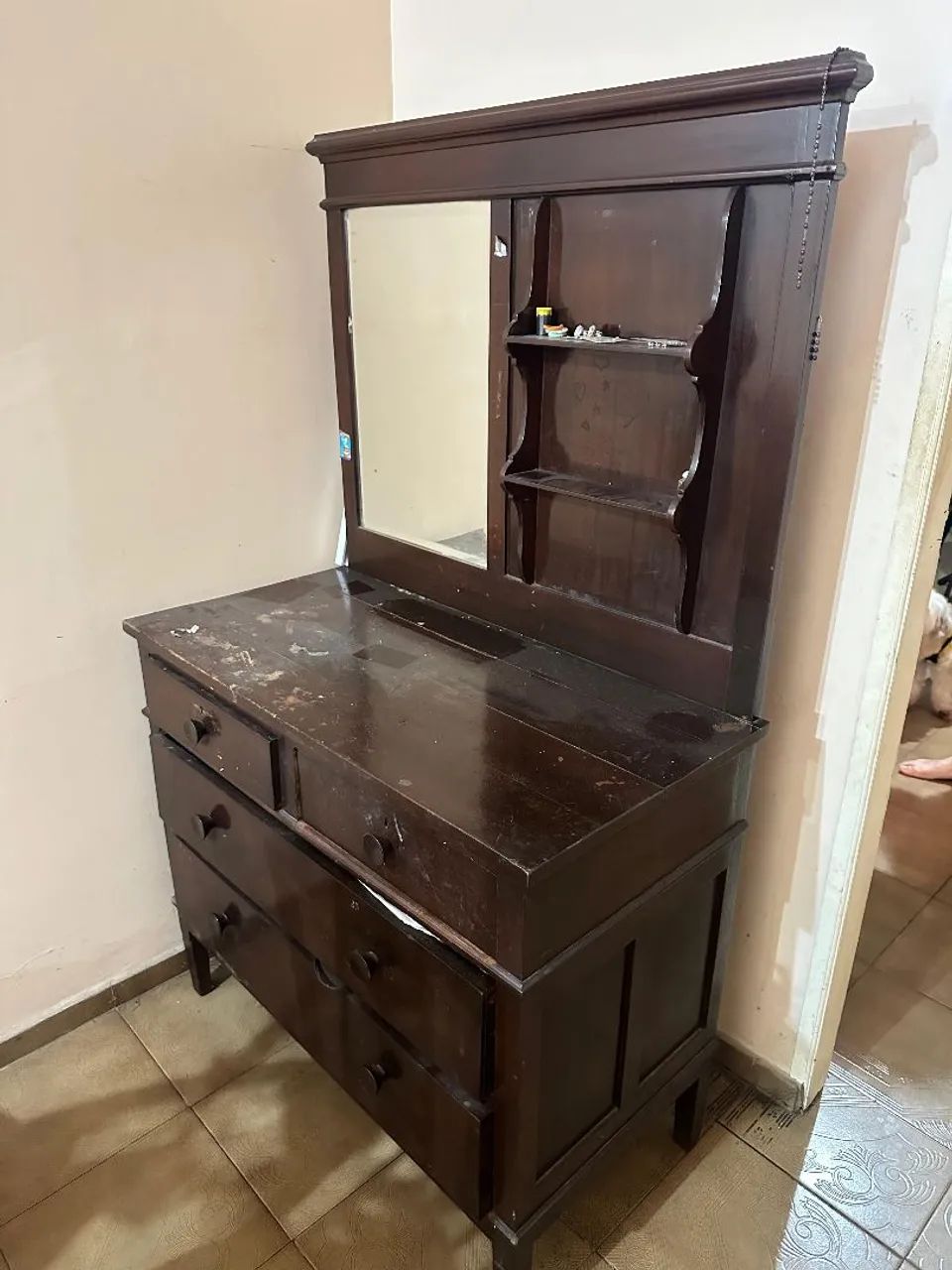 Móvel antigo (penteadeira) - Foto 3