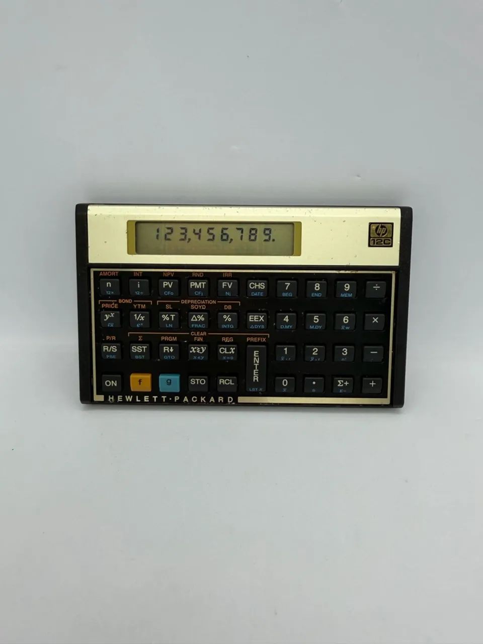 Calculadora Financeira HP 12C Hewlett-Packard - Funcionando