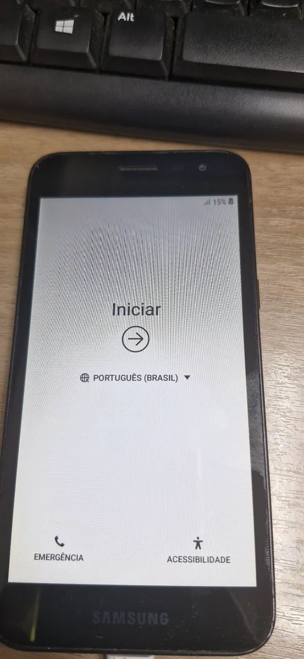Celular samsung j2 sem carregador