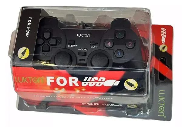Controle Joystick USB para PC ou notebook Novo